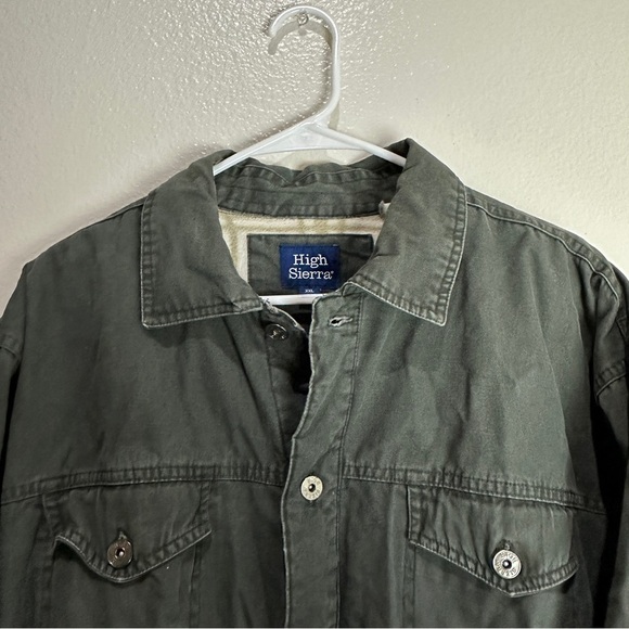 High Sierra Shirt Jacket Fleece Lined Size XXL - Picture 4 of 9